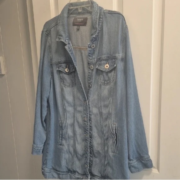 torrid Jackets & Blazers - Torrid Classic Denim Jacket in Light Blue